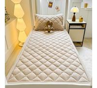 oyptmsh Matelas de Sol Compact et Pliable, pour Dortoir et Camping - Coussinet de Sommeil Doux et Épais avec Rembourrage Confortable et Design (Coffee,90x200cm)