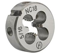 OYSKGNCMW Filière Ronde 5/16"-18 UNC, Filetage Machine à Droite 5/16 x 18 UNC