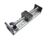 OYSKGNCMW Table coulissante à Double Rail avec Guidage linéaire SFU 1204/1605/1610, Plateforme à vis à Billes, axe de déplacement XYZ, 2/4 curseurs (Table SFU1204 50x80, 300 mm)