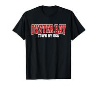 Oyster Bay Town, style rétro et vintage, New York, États-Unis T-Shirt