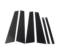 OYTHO Garnitures de Pilier fenêtre de Voiture,pour BMW Série 5 F10 2011 2012 2013 2014 2015 2016 2017 6 pièces Voiture Porte fenêtre Colonne BC Pilier Poste décor Garniture