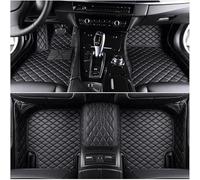 OYTHO Tapis de Sol Voiture pour Porsche Cayenne 955 2002 2003 2004 2005 2006 2007 2008 2009 2010, Enveloppé de Cuir Tapis de Sol Imperméable Antidérapant Toutes Les Intempéries Tapis de Voiture
