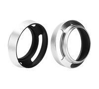 Oytrui 2pcs Hotte de la Lentille en Alliage en Aluminium 46 Mm, Surface de Peinture Mate pour Le Contrôle de la Réflexion, Robuste Durable avec Couverture de Lentille, pour la Caméra