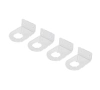 Oytrui 4pcs Signed Baseball Wall Mount Clear Acrylique Small Ball Affiche Stand pour Les Balles Sportives et Le Souvenir Sphérique