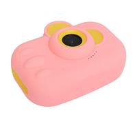 Oytrui Appareil Photo pour Enfants, Caméra Vidéo Numérique pour Enfants à Double Objectif Avant et Arrière 12 MP avec 20 Cadres Photo, pour Cadeaux de Noël d'anniversaire pour (Rose)