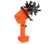 Oytrui Cultivateur de Barre sans Fil ajusté pour la Batterie BL1840 235rpm 4 Lignes de Rangées 4 Pouces de Travail de Travail du Cultivateur de Jardin à Main pour Les Pelouses Paysage