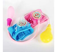 Oytrui Enfants Pression Artérielle Playset Jouet Rôle Jeu Simulation Stéthoscope Médical Apprentissage de L'éducation (Rose)