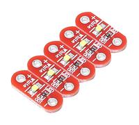 Oytrui LilyPad Kit de Modules LED, 50 Lumières LED SMD Portables Blanches avec Installation Facile, pour Projets DIY 3 5 V