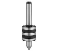 Oytrui MT2 Live Center, Partie Pointue en Acier Rapide 55-60HRC, Roulement de Haute Précision avec Joint Anti-poussière, pour Tours CNC à Charge Moyenne Vitesse