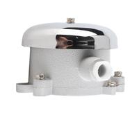 Oytrui Sonnette D'alarme Incendie en Alliage D'aluminium, Antidéflagrante, Son Clair et Fort, Cloche électrique Multifonction pour évacuation d'urgence (220V)