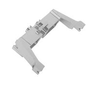 Oytrui Support de Servo de Verrouillage de Différentiel, Support de Servo de Direction RC en Alliage D'aluminium avec une Finition Soignée et une Haute Précision, pour Voiture 1/10 RC (Argent)