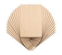 OYUUJII 20 Pièces Contreplaqué 2mm,100x150x2 mm Plaques en Bois | Panneaux de Contreplaqué pour L'artisanat, la Découpe du Bois,le Modélisme