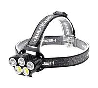 OYYMTE XPE + COB Phare intégré le phare rechargeable léger 5led d'induction du rouge induction forte de lumière