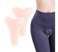 OYZOQ Lot de 2 autocollants de protection, autocollants de protection intime invisibles, patchs intimes anti-exposition auto-adhésifs en silicone