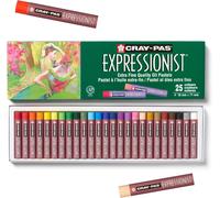 Oz 34060 Pastel Cray-Pas Expressionist Couvrant Pigmentation Extra-Fine 70mm Diamètre 10mm Étui Lot De 25 Bleu