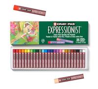Generique Pastels à l'huile Expressionist Boîte de 25 couleurs assorties, pigmentation extra-fine