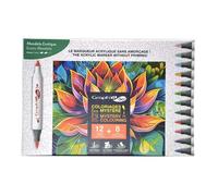 Oz GRAPH'IT GO Kit Coloriage Mystère EXOTIC MANDALA - Set Créatif pour Coloration