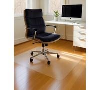OZ Home Tapis De Sol Bureau en PVC, Tapis Chaise De Bureau 1,5 mm-90x100cm, PVC Tapis Sol Bureau - Tapis Bureau Sol Durs, Tapis Protection Sol Chaise Bureau À La Maison/Bureau, Aussi Tapis De Bureau