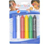 OZ International - GT41881 - Set 6 Crayons de Maquillage Sport GRIMSTICK