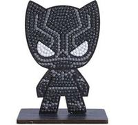 OZ INTERNATIONAL Kit figurine en bois à diamanter - Black Panther Marvel - 11 cm Multicolors
