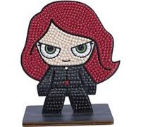 OZ INTERNATIONAL Kit figurine en bois à diamanter - Black Widow Marvel - 11 cm Multicolors G