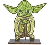 Crystal Art – Kit figurine à diamanter Star Wars Yoda – Activité créative adulte et enfant