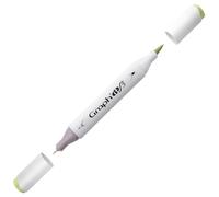 Oz International Marqueur à Alcool Graph'It Brush Marker de Graph'IT - 8245 - Green Tea
