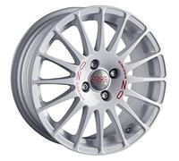 JANTES ROUES OZ RACING SUPERTURISMO WRC POUR FORD KA+ 7X17 4X108 RACE WHITE RED