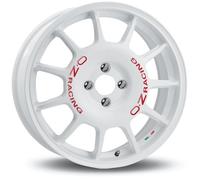 JANTES ROUES OZ RACING LEGGENDA POUR MAZDA 323 7X17 4X100 RACE WHITE RED LE 0EG