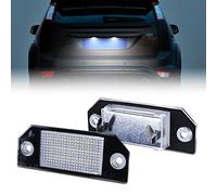 OZ-LAMPE 2 pièces LED Éclairage plaque immatriculation auto ampoules four Ford Focus C-MAX Focus MKII,Canbus et Sans Erreur LED Numéro de Plaque d'immatriculation Lampe