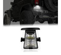 OZ-LAMPE 2X Éclairage de plaque d'immatriculation LED pour Jeep Wrangler Jk 2007 2008 2009 2010 2011 2012 2013 2014 2015 2016 2017 2018, Canbus Pas d'erreur feux de plaque d'immatriculation à LED