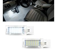 OZ-LAMPE 2X LED éclairage des pieds pour VW Caddy EOS Golf Mk5 Plus Mk6 Mk7 Jetta Passat B6 B7 B8 Passat CC Polo Scirocco Sharan Tiguan Touareg POLO LAVIDA/Skoda/Pors-che