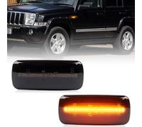 OZ-LAMPE Clignotant Latéral pour Jeep Commander Compass Patriot Liberty Chrysler 200 300 Sebring Town Country, Clignotant Latéraux pour Dodge Charger Avenger Caliber Grand Caravan Nitro Lancia Flavia