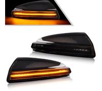 OZ-LAMPE Clignotant LED Pour Rétroviseur Lateral pour Mercedes Benz Viano Vito Bus W639 MIXTO BOX C-Class Saloon W204 T-model S204 W164, Feux Répétiteurs de Clignotants avec CanBus, Sans Erreur
