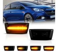 OZ-LAMPE Clignotants latéraux LED dynamiques Clignotant séquentiel Fumée Répéteur latéral Indicateurs De Position Pour V-auxhall O-pel Adam Astra H Corsa D Corsa E Insignia A Meriua B Zafira B