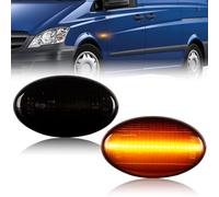 OZ-LAMPE Clignotants latéraux LED, Feux de Répétition Latéraux Pour Mercedes-Benz Smart W450 W452 W168 W415 Vito W639 W447,Clignotants à LED avec Canbus Sans Erreur