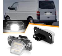 OZ-LAMPE Éclairage de plaque d'immatriculation à LED, feux de plaque d'immatriculation à LED pour VW T4 Tranaporter ayncro Tranaporter Passat B5 Limousine Combi Variant Candy Jetta Syncro Touran