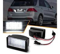 OZ-LAMPE Éclairage de plaque d'immatriculation LED pour Merceds-Benz ML-CLASS W164 GL-CLASS X164, Canbus Pas d'erreur feux de plaque d'immatriculation à LED, Feux Arrière