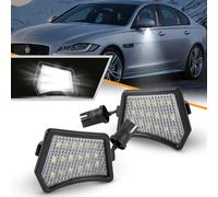 OZ-LAMPE LED Sous lumière Flaque Miroir Latéral pour XC90 S40 V50 C30 C70 S60 V60 S80 V70 S60 CH S80 CH,LED sous rétroviseur Flaque pour Jag-u-ar XE-Type XF XFR XJ-Type XK