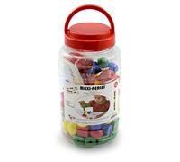 OZ Perle Maxi International 3 Formes 4 Coloris Contient 75 Perles 6 Lacets 65cm 1 Abaque 16 Fiches Activité Dès 2 Ans