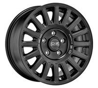 OZ RALLY RAID matt black + silver lettering 8.0Jx17 6x139.7 ET25