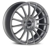 OZ SUPERTURISMO LM matt race silver + black lettering 8.0Jx18 5x112 ET45