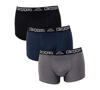 OZABI - Boxer Kappa pour Homme Qualité et Confort -Assortiment modèles Photos Selon arrivages- Pack de 3 Boxers 100% Coton M