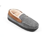 OZABI Charentaise fourrée homme Pantoufle PREMIUM - MU9733 GRIS- 42