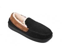 OZABI Charentaise fourrée homme Pantoufle PREMIUM - MU9733 NOIR- 40
