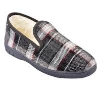 OZABI CHARENTAISE Homme Pantoufle FOURREE- MU9984 GRIS - 40
