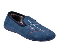 OZABI CHARENTAISE Homme Pantoufle PREMIUM (22160B1 MARINE, Système Taille Chaussures EU, Adulte, Homme, Numérique, Moyen, 43)