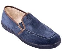 OZABI CHARENTAISE Homme Pantoufle PREMIUM- MU9986 MARINE - 41
