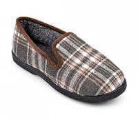 OZABI -Charentaises Homme - Pantoufles Chaudes Antidérapantes Confort Quotidien- K88R9 MARRON- 40