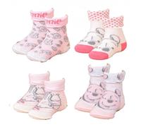OZABI - Chaussettes Bébé Naissance Licence fantaisie: Mickey,Minnie, Winnie, Roi Lion.. -Assortiment modèles photos selon arrivages-